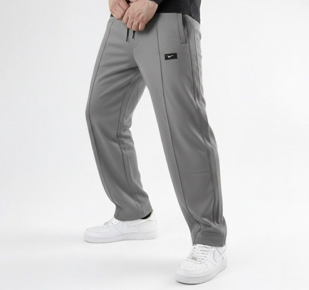 Men’s Grey Baggy Fit Casual Trouser