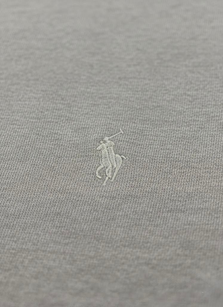 Men's Smooth Grey Crewneck Sweatshirt