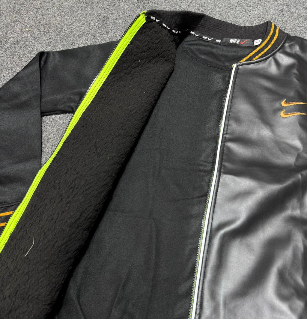 Men’s Premium Black Bomber Jacket