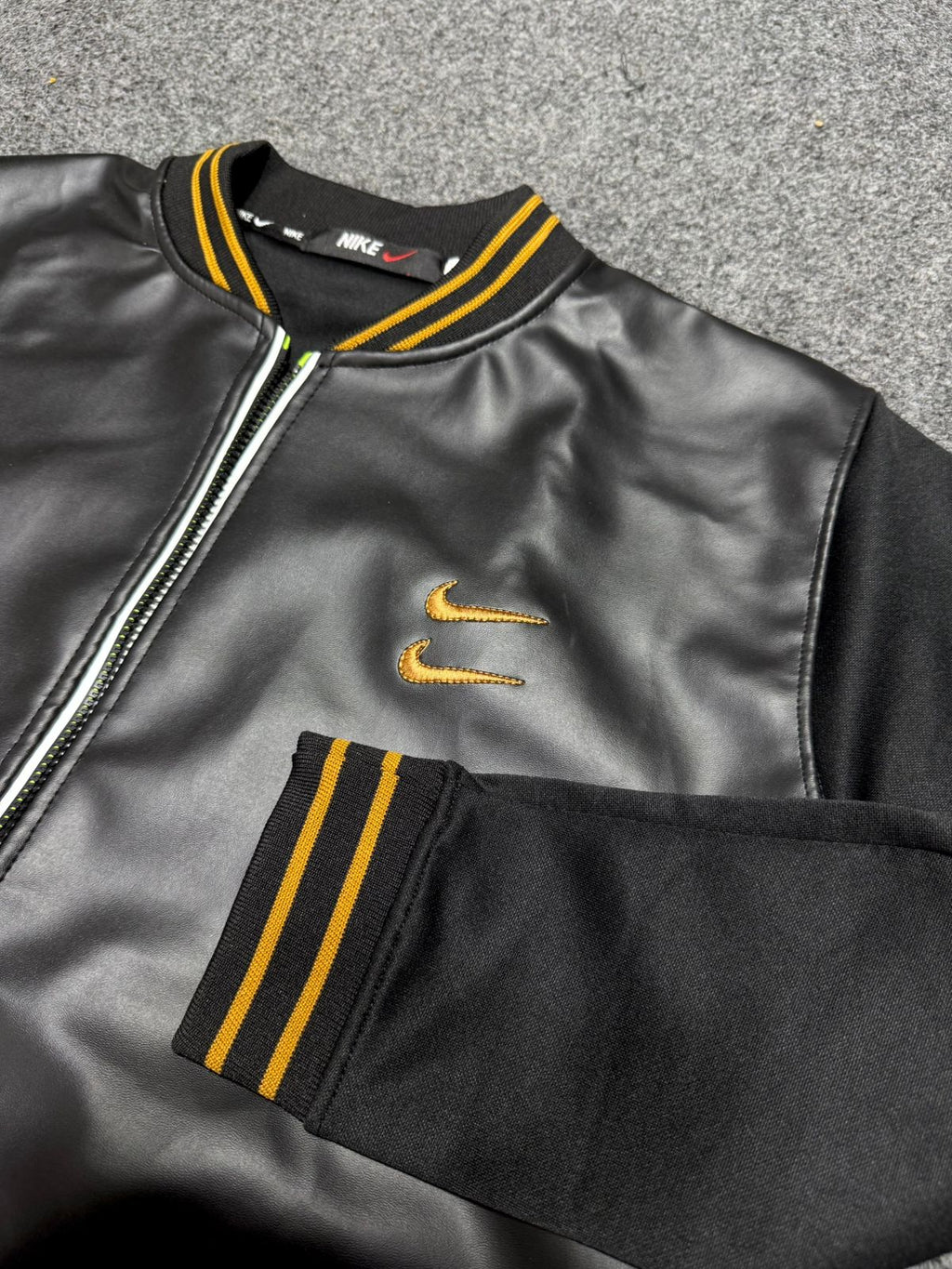 Men’s Premium Black Bomber Jacket