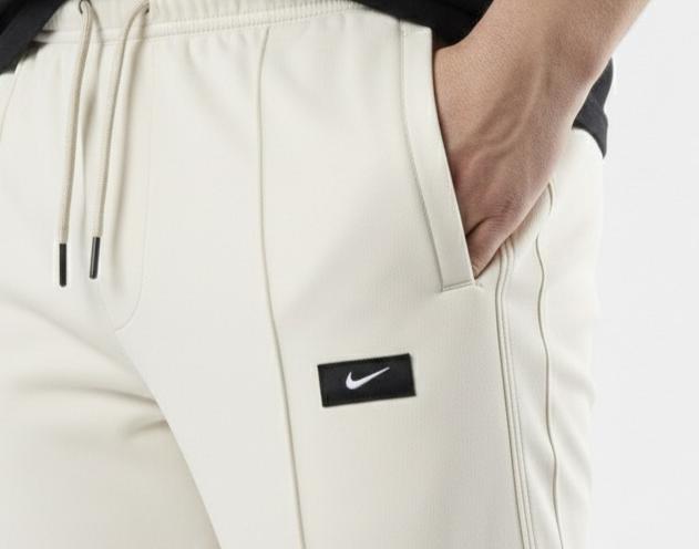 Men’s Classis Beige Baggy Fit Casual Trouser