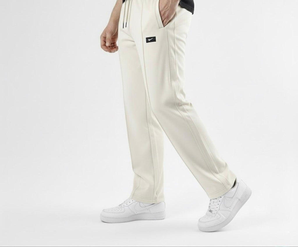 Men’s Classis Beige Baggy Fit Casual Trouser